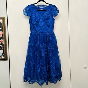 Chi Chi London Blue Party Dress